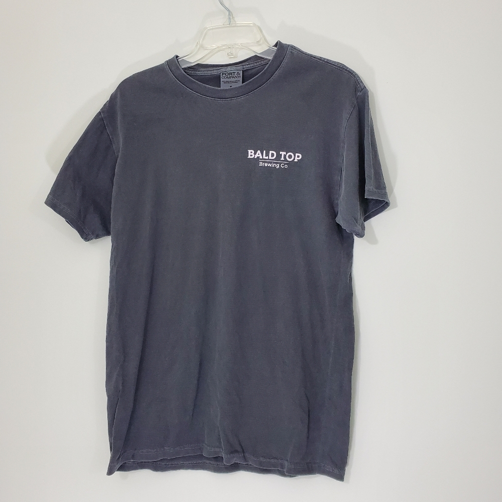 Bald Top Brewing Company Gray Tee, Size Small